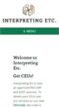 Mobile Screenshot of interpretingetc.com